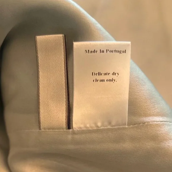 ERDEM Ari snake printed pencil skirt w/ blue lace panel, silk lining - US 8 - Picture 15 of 15